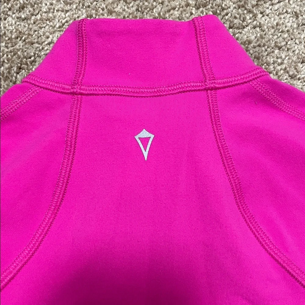 Ivivva by Lululemon Kids Girls 8 Perfect Your Practice Jacket Zip Pink